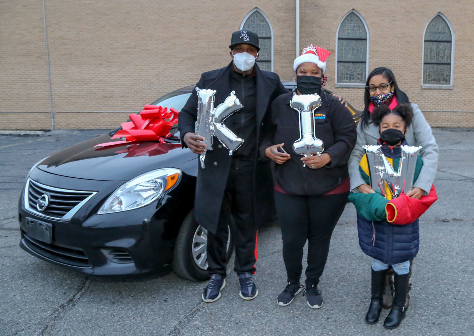 Nakinta Kendrick's new car courtesy Tree of Life MBC